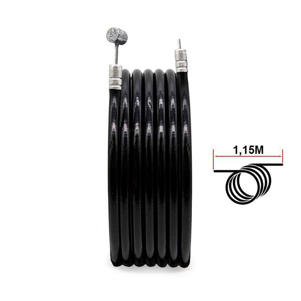 Camisa y cable de freno negro 1,15m Ewheel 1/3