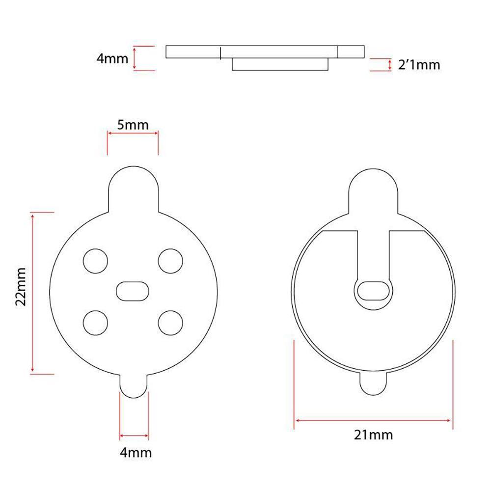 Pastilha de travão para scooter P2R Niu KQI2 KQ3 4/5
