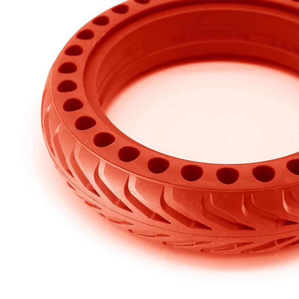 Rueda maciza perforada 8,5x2-6,1/B34 - rojo Ewheel 4/4