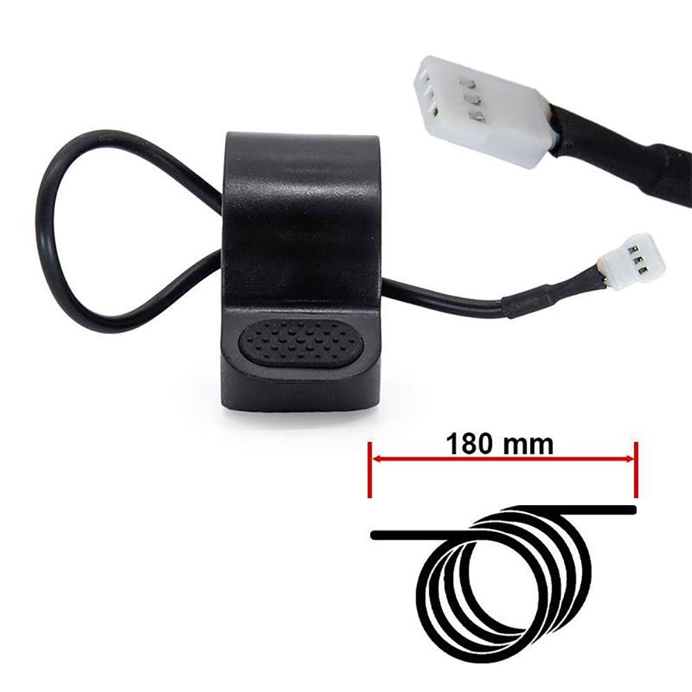 Acelerador para patinete de pulgar a derechas con almohadilla Ewheel 2/4