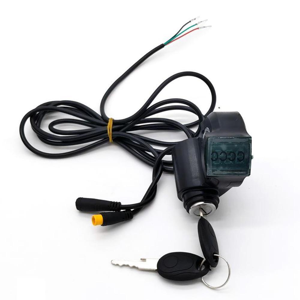 Llave de contacto con voltímetro - Conector waterproof Ewheel 4/4