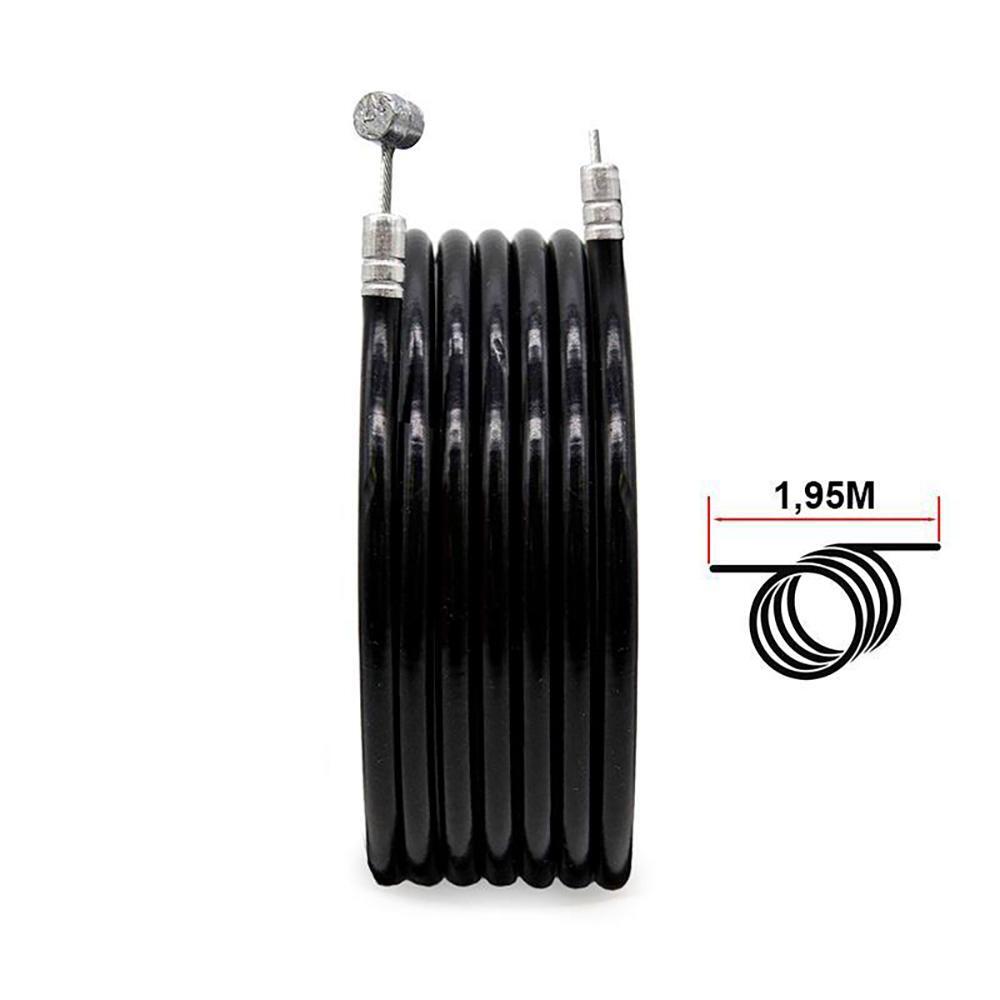 Camisa y cable de freno negro 1,95m Ewheel 1/4