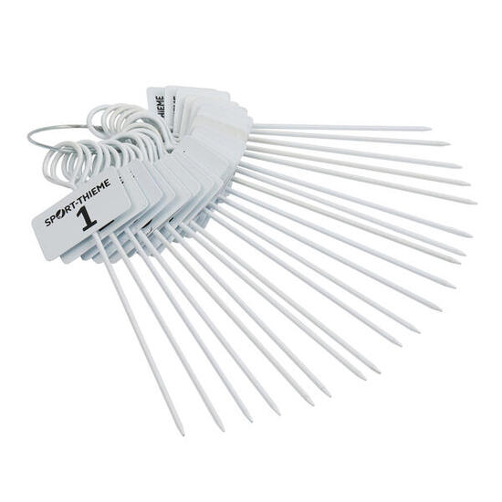 Stecktafeln Wurf Rechteckig 20 Schilder Golf Unisex