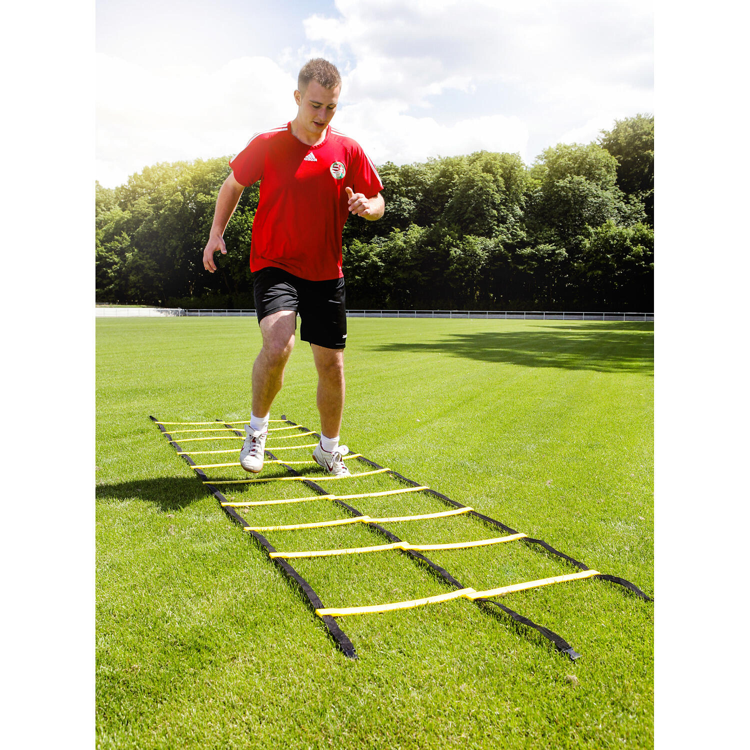 Koordinationsleiter Agility 4 m Doppel-Leiter Golf Unisex 2/3