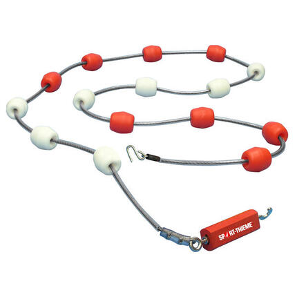 Schwimmleine 25 m (Schwimmer alle 25 cm) Freibad Wasserball Unisex