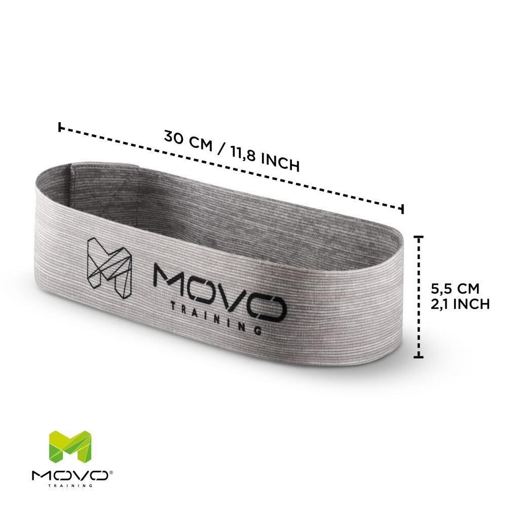 BANDES D'ENTRAÎNEMENT HIP BAND MOVO Mini Band Set 2in1 2/5