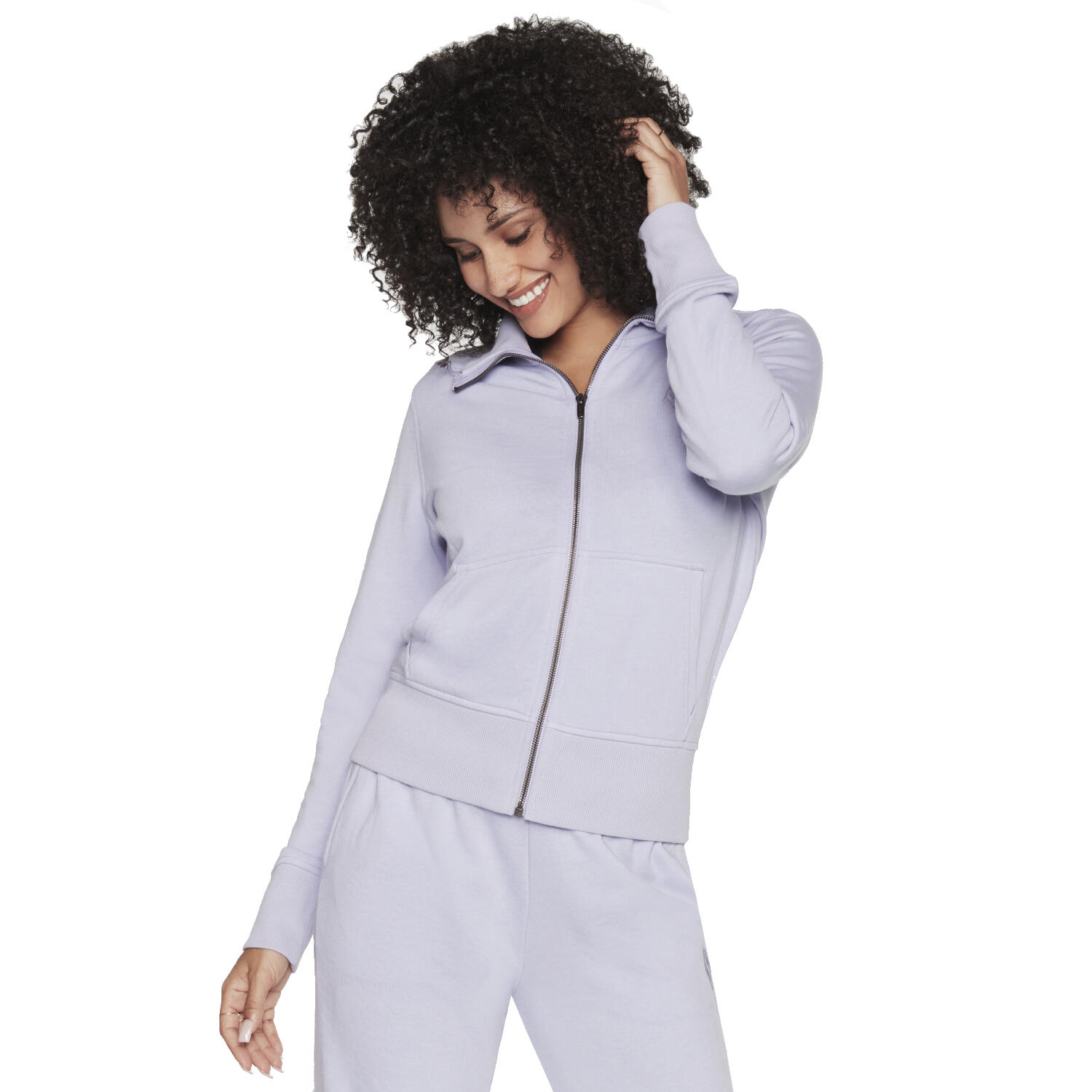 Bluza dresowa sportowa damska  The Hoodless Hoodie Diamond Jacket 3/3