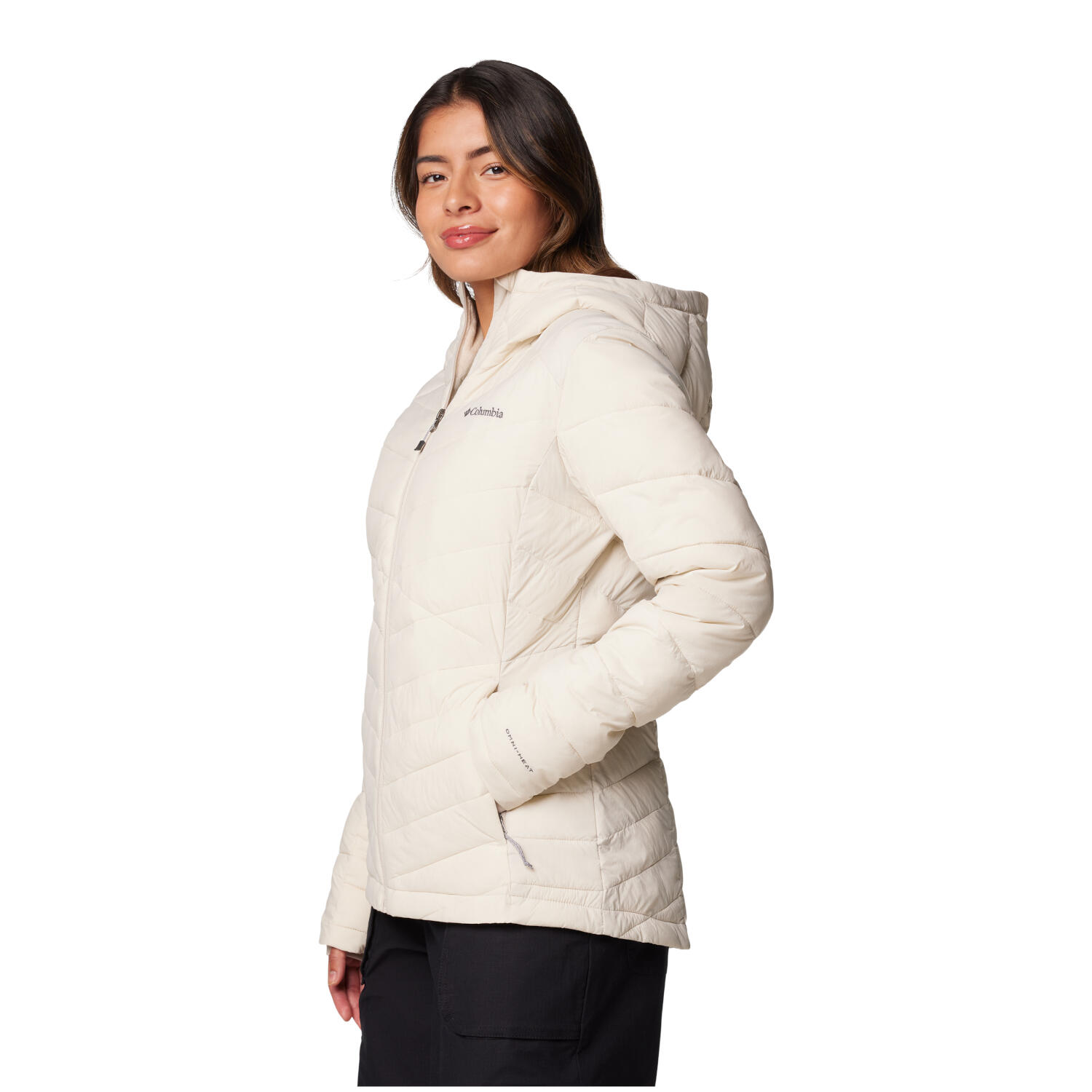 COLUMBIA Veste Isolée à Capuche Joy Peak™ II Femme - DARK STONE 3/7