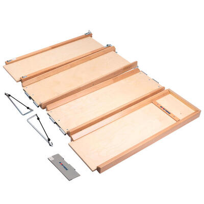 Rollbrettbahn-Set Flizzer Für Turnbank 4 m Kinderturnen Unisex Holz