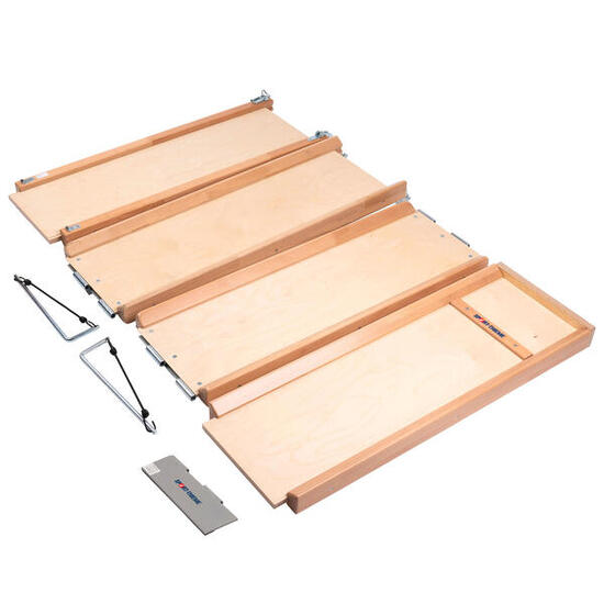 Rollbrettbahn-Set Flizzer Für Turnbank 4 m Kinderturnen Unisex Holz