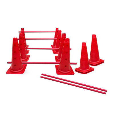 Hürden-Set Kegel 46 cm Golf Unisex