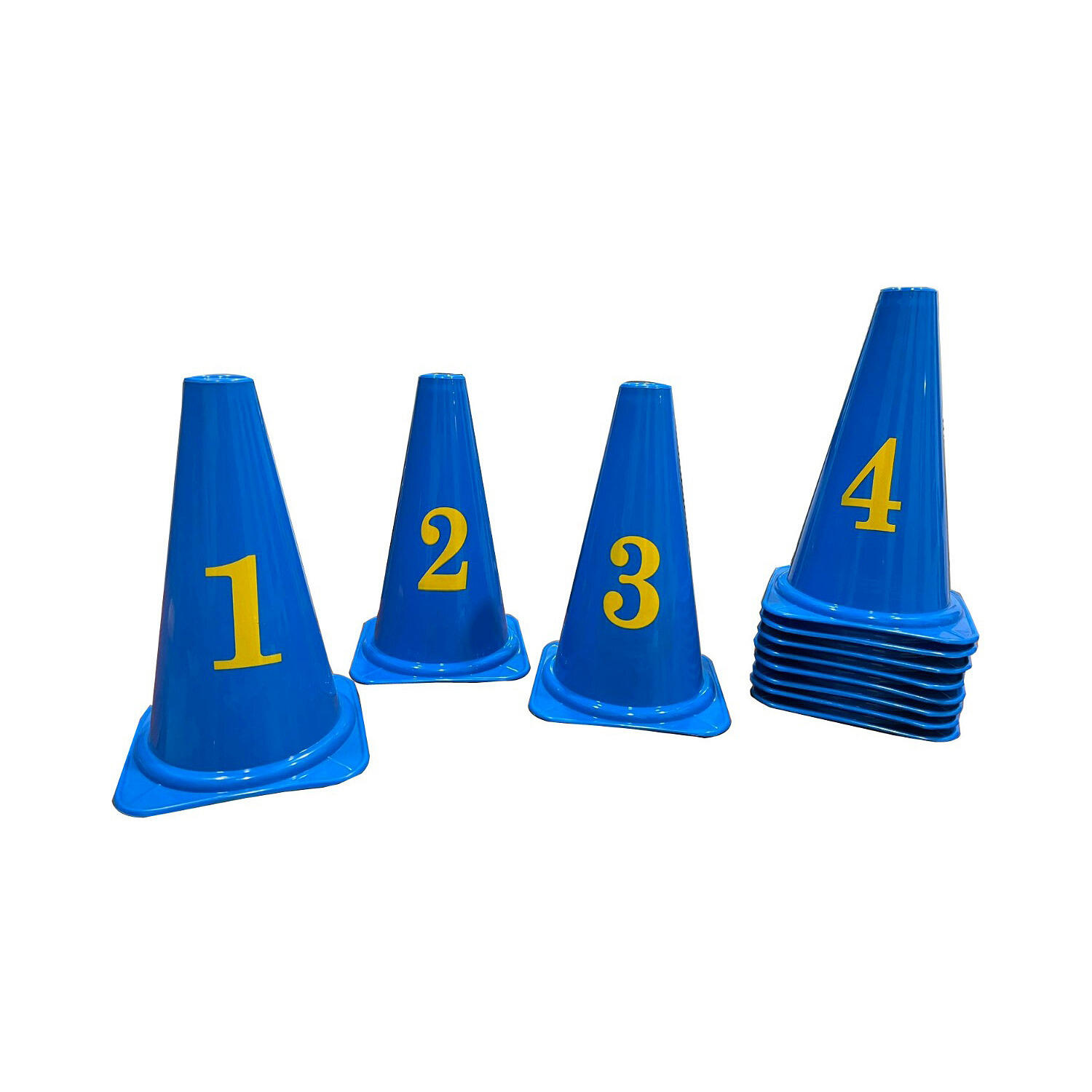 Markierungskegel-Set Zeichen Zahlen 0-10 Golf Unisex 2/2