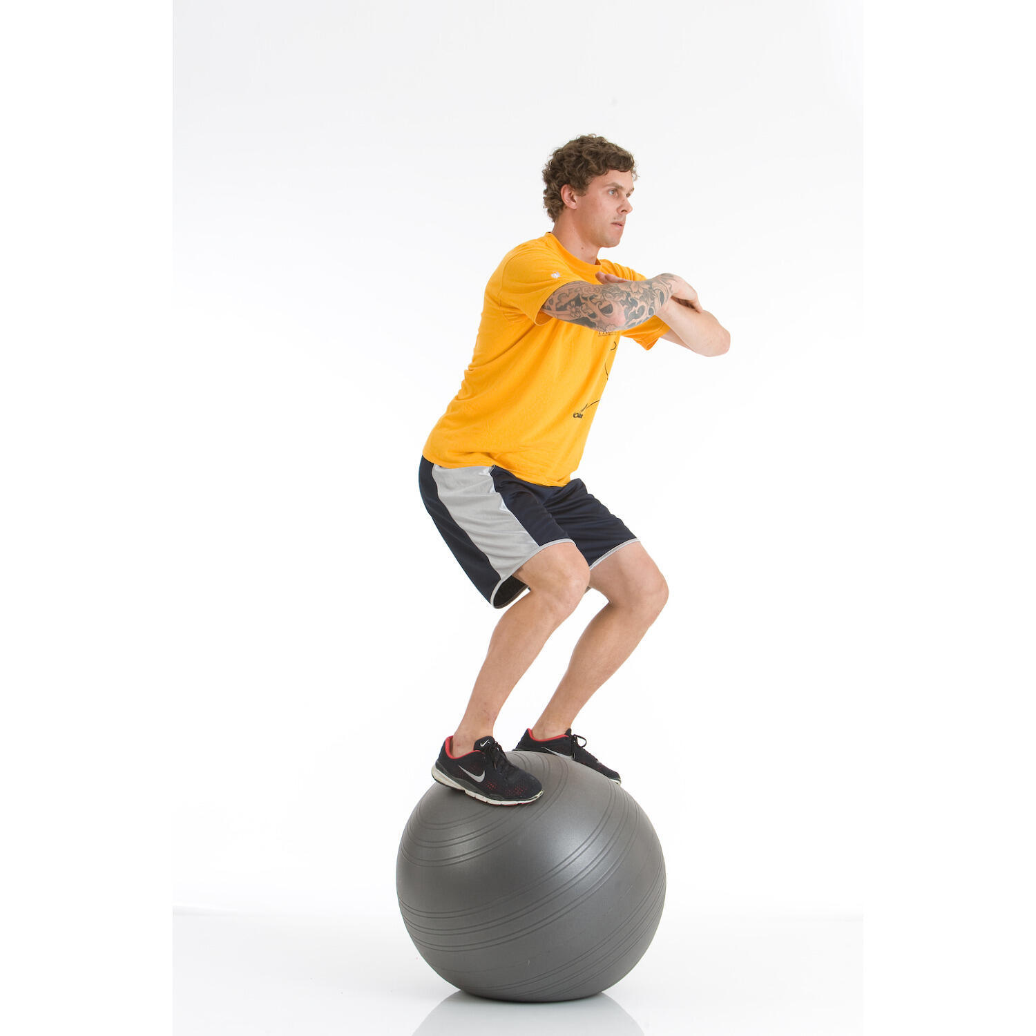 Exercise Ball Powerball Challenge ABS Bodybuilding Unisex 3/4