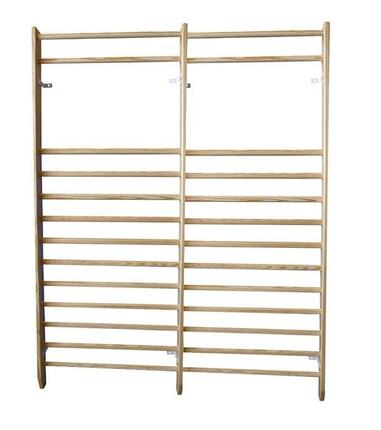 Doppelwandstangen. Zwei Körper mehrfarbig