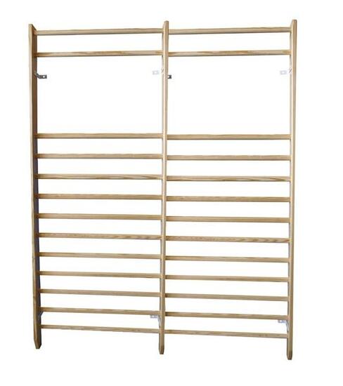 Doppelwandstangen. Zwei Körper mehrfarbig