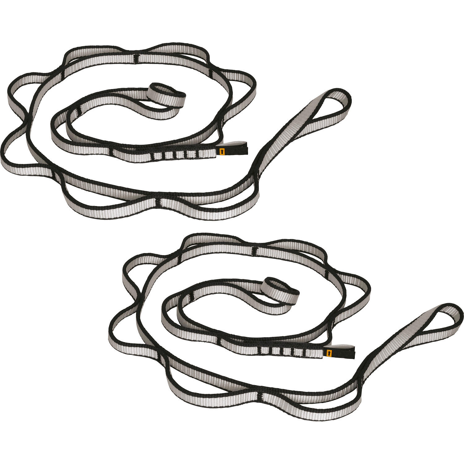 Sport-thieme - Singing Rock Daisy Chain 16 Mm Polyamide 140 Cm Double Boucle Mousqueton - Espalier - Noir - 50 Cm - Decathlon