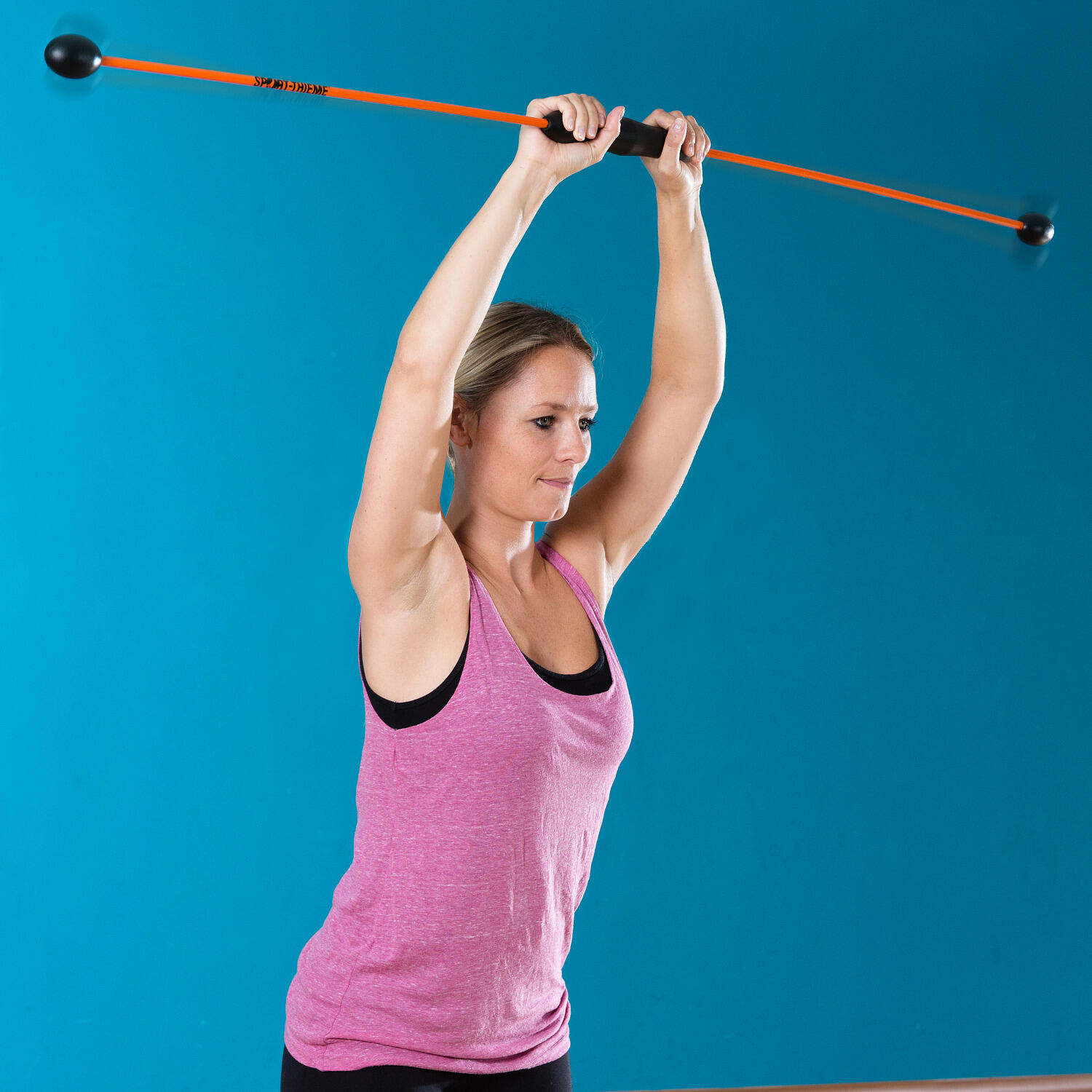 Oscillating Bar Fitness Orange Fitness cardio Unisex Orange 2/6
