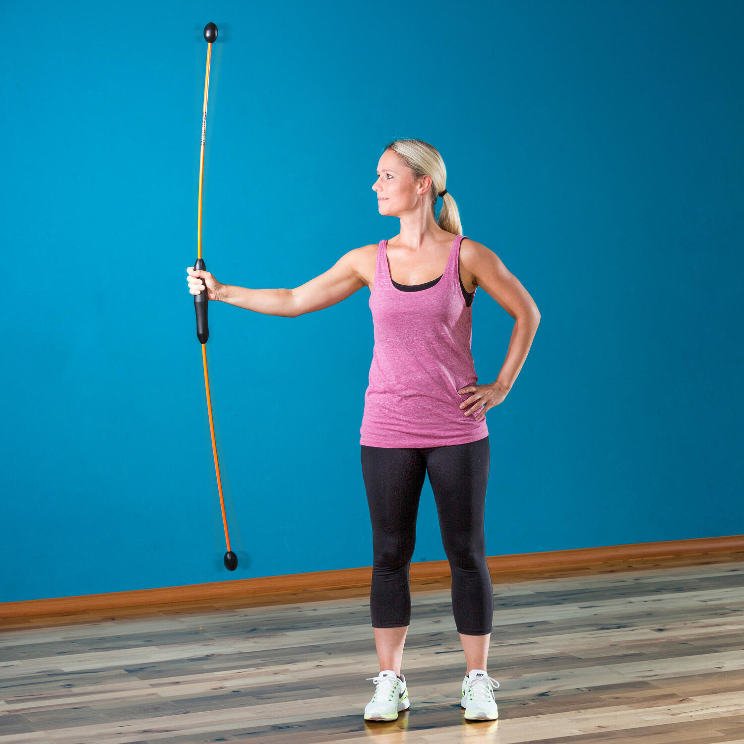Oscillating Bar Fitness Orange Fitness cardio Unisex Orange 6/6