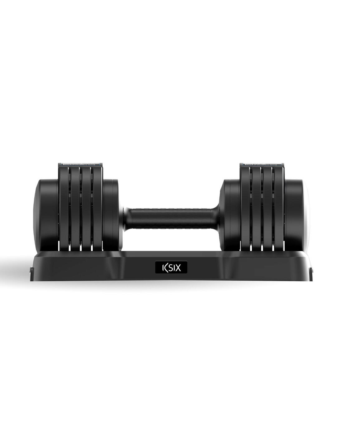 Verstelbare halter 25 kg Ksix, Fitness, 8 schijven, Ergonomische handgreep 1/7