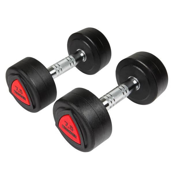 Mancuernas compactas 2x7,5kg (PU) Hammer 3/5