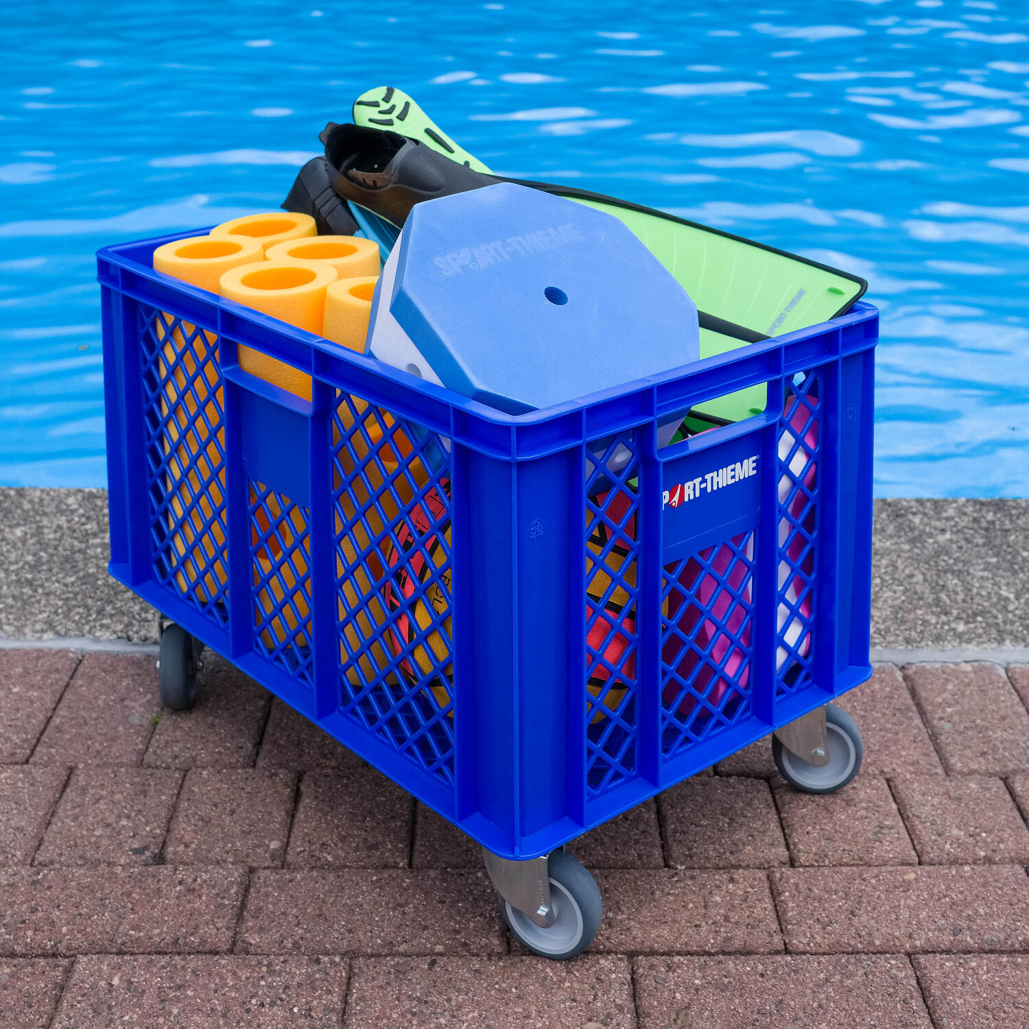 Trolley Aqua Store 60x40x42 cm Gesundheitssport Unisex 2/4