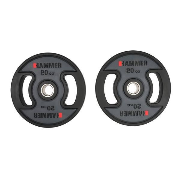 Discos olímpicos 2x1,25kg (PU) Hammer 5/5