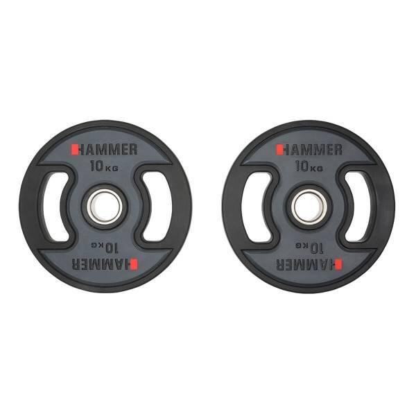Discos olímpicos 2x1,25kg (PU) Hammer 3/5