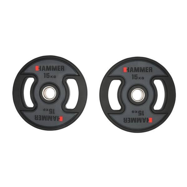 Discos olímpicos 2x1,25kg (PU) Hammer 4/5