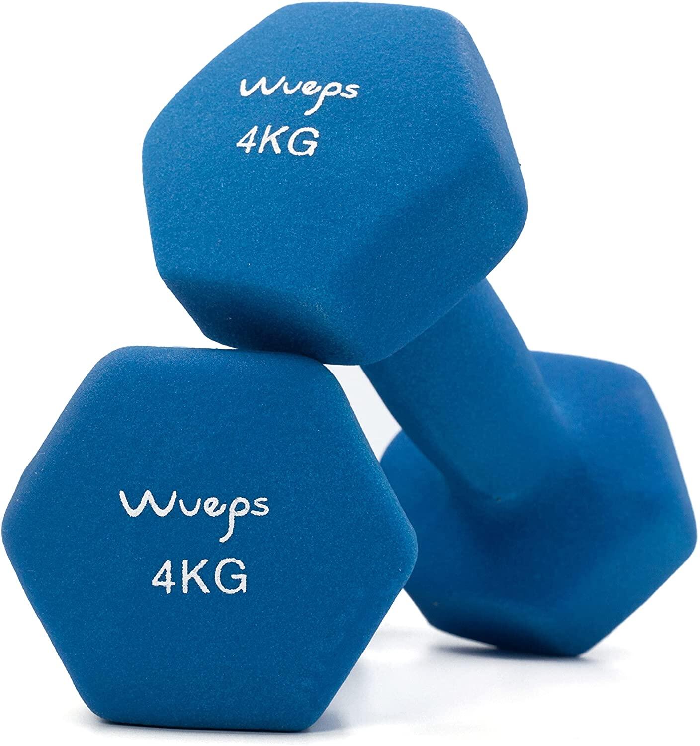 WUEPS Mancuernas de neopreno Wueps - 4kg