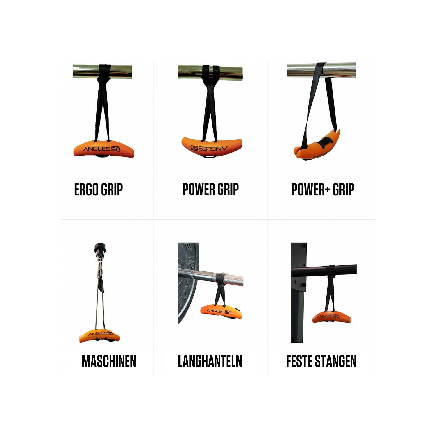 Handlebar Grips Grips Bodybuilding Unisex 2/7
