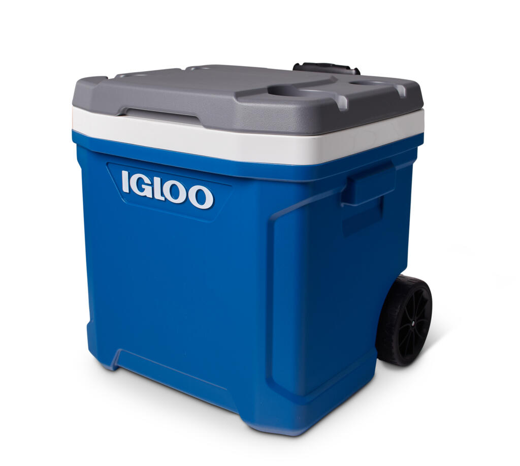 Latitude 60 Roller blu frigoriferi portatile passivi con ruote 56 litri 4/5