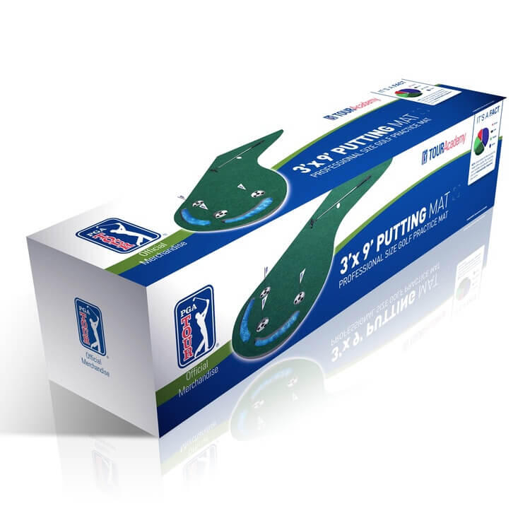 PGA TOUR Three Hole Putting Mat – 3 x 9 Feet 5/5