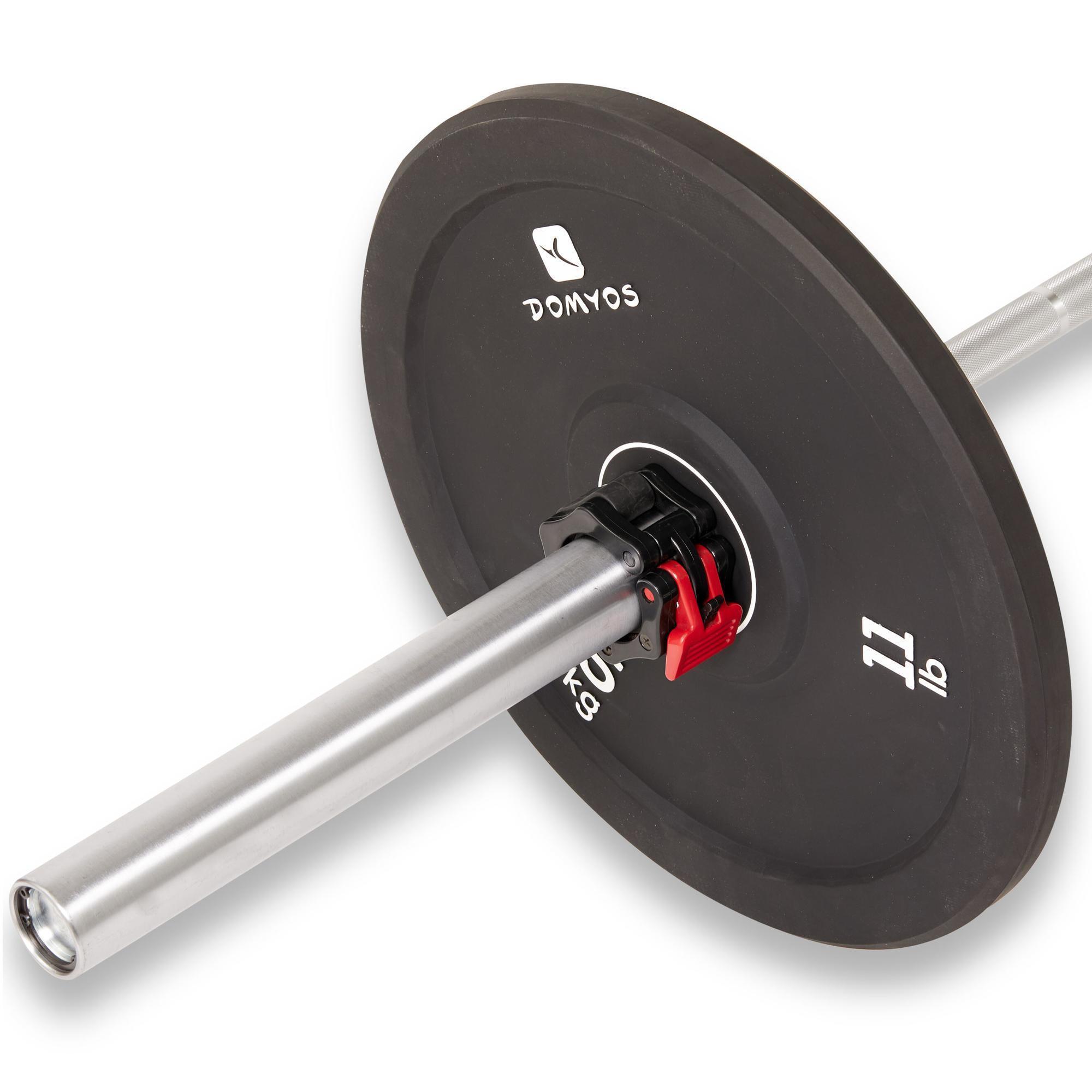 Seconde vie Disque bumper d'haltérophilie 5 kg, diamètre intérieur 50 mm 4/4
