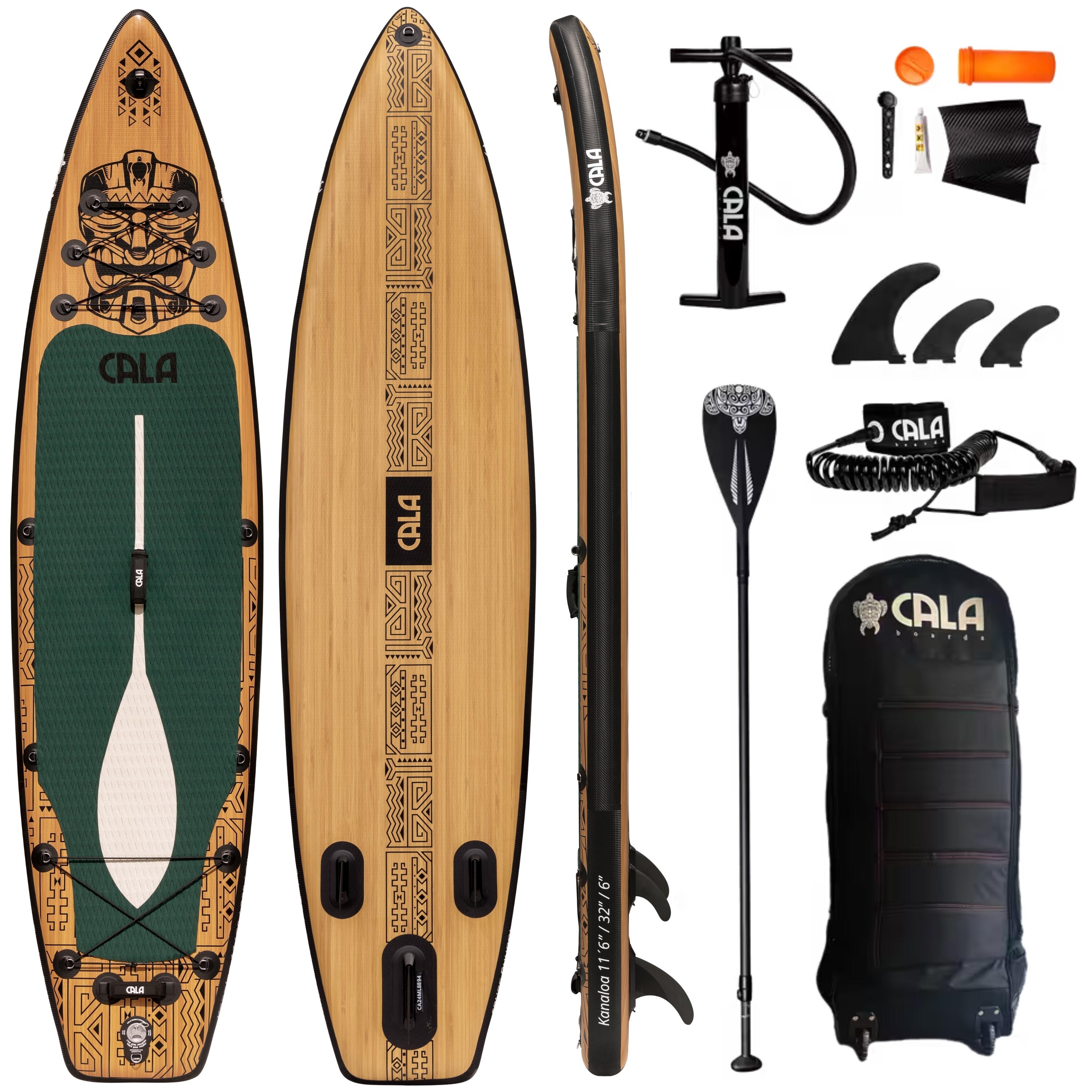 CALA CALA Kanaloa Stand Up Paddling Board aufblasbares SUP Board Set