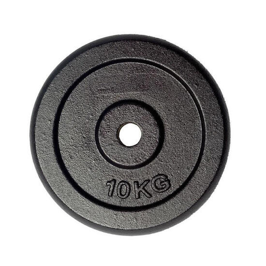 FUEL FITNESS Hantelscheibe Gusseisen 1x 1,25kg Innendurchmesser 30mm