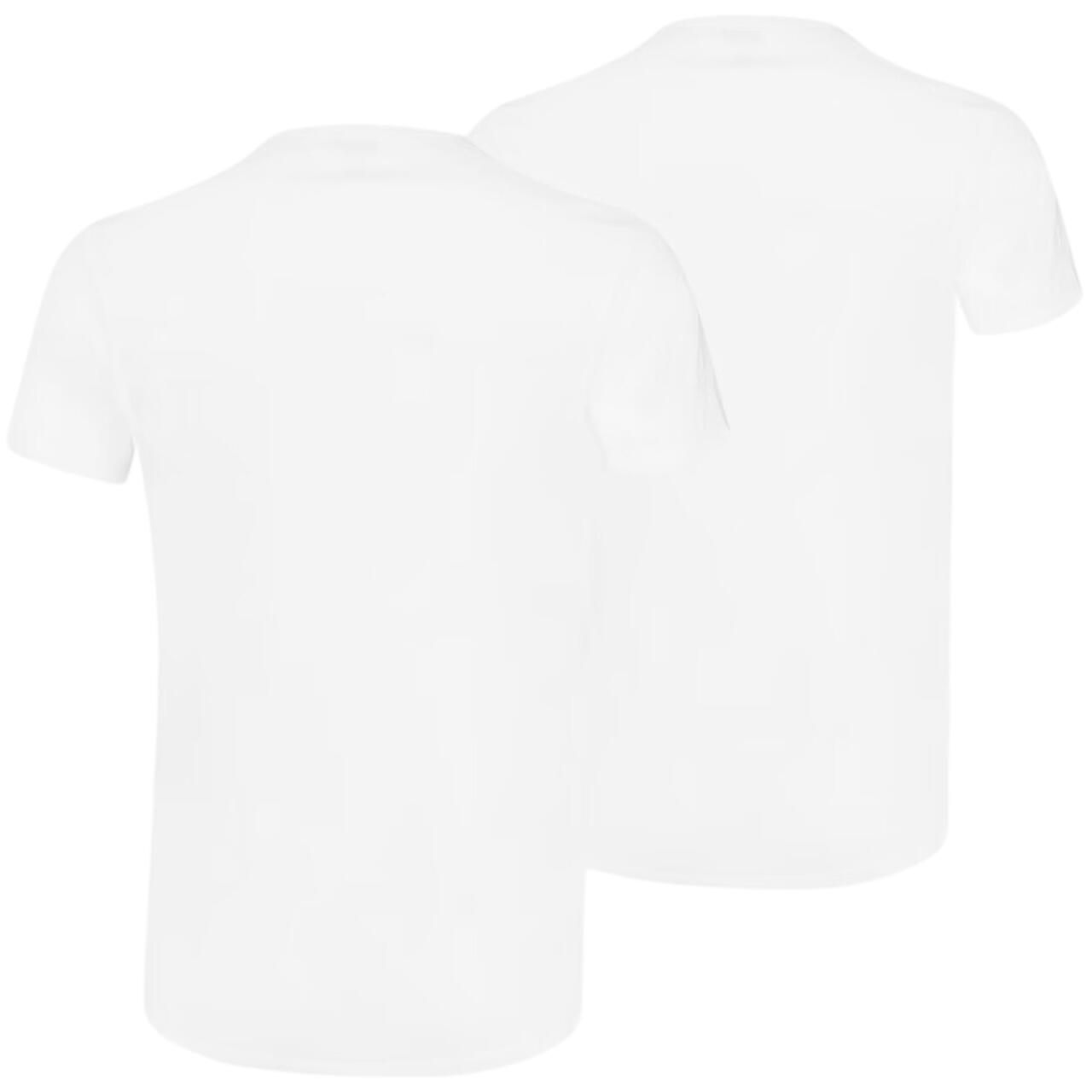 2 er Pack Puma Basic Crew T-Shirt Men Herren Unterhemd Rundhals 2/4