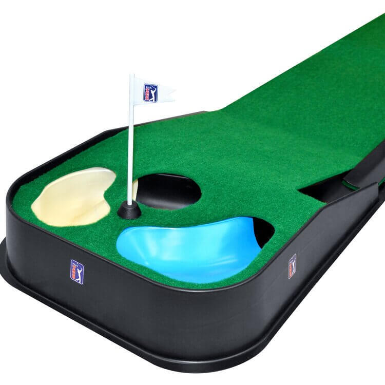 PGA TOUR Indoor and Outdoor Putting Mat with Training DVD 4/5