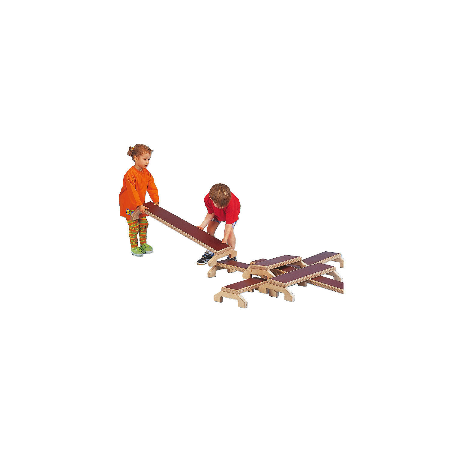 Greizer Treppen-Set Lang Kinderturnen Unisex 2/4