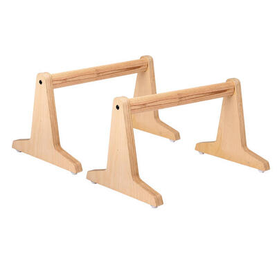 Handstand-Übungsbarren Gym Kinderturnen Unisex Holz-Natur