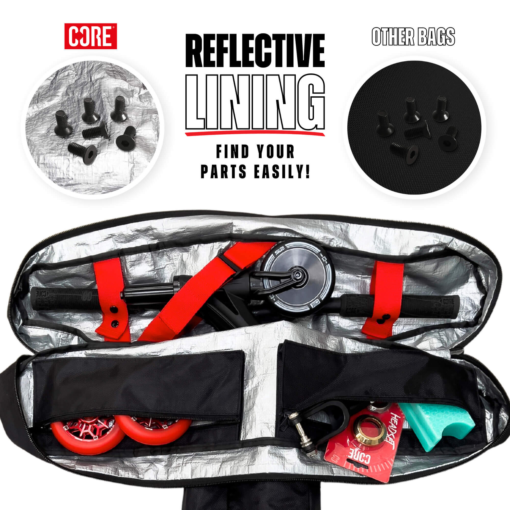 Sac de trottinette Core 4/7