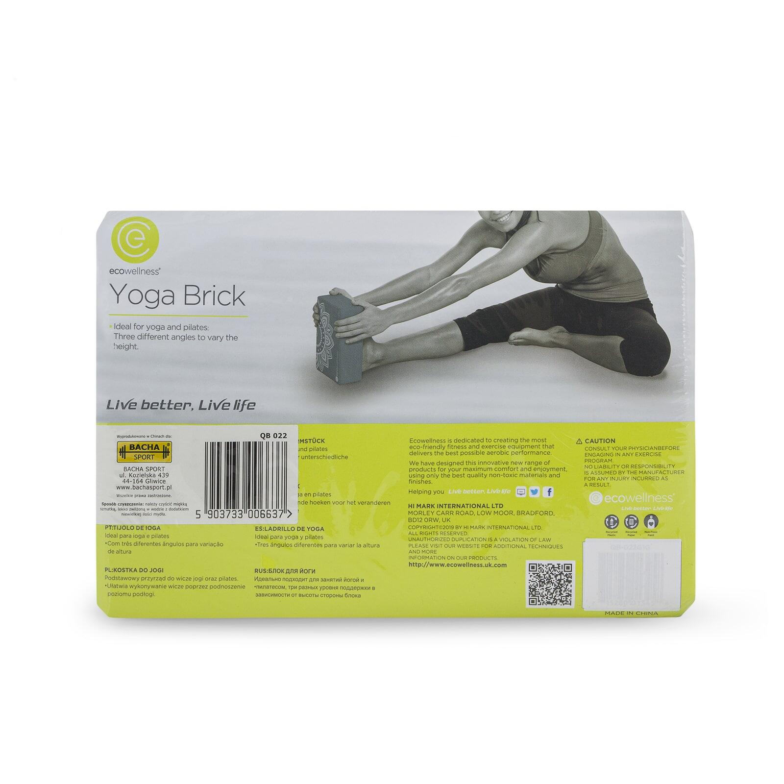 Kostka do Jogi Ecowellness QB 022 5/5