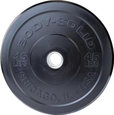 Chicago extreme zwarte bumper plates obpxk