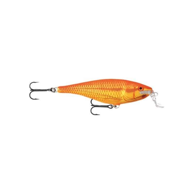 Poisson nageur Rapala Super Shad Rap Gold Fish 2/2