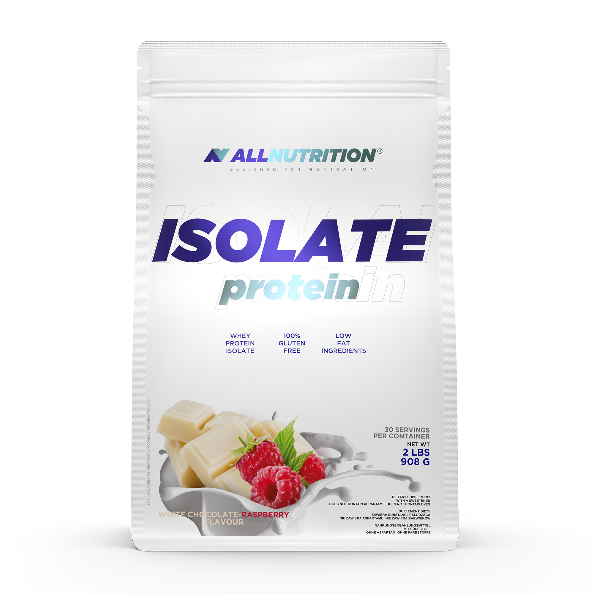 Odżywka białkowa ISOLATE PROTEIN WPI 908g Czekolada-Nugat-Karmel 2/2