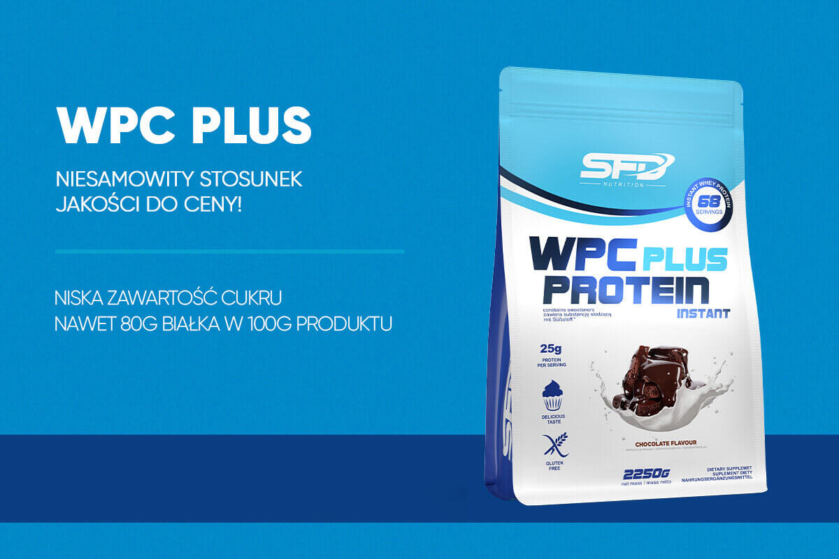 Odżywka białkowa WPC PROTEIN PLUS 2250g Truskawka 2/2