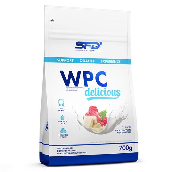 Odżywka białkowa z maślanką WPC DELICIOUS PROTEIN 700g Mleczny karmel