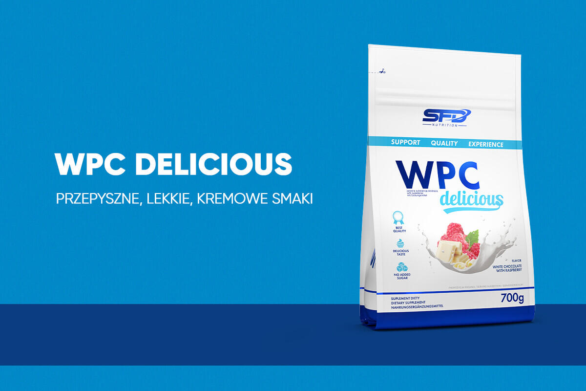 Odżywka białkowa z maślanką WPC DELICIOUS PROTEIN 700g Mleczny karmel 3/3