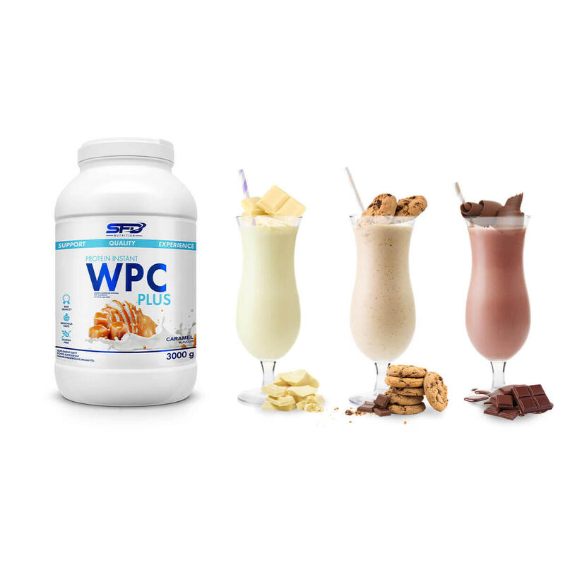 Odżywka białkowa WPC PROTEIN PLUS LIMITED 3000g Karmel