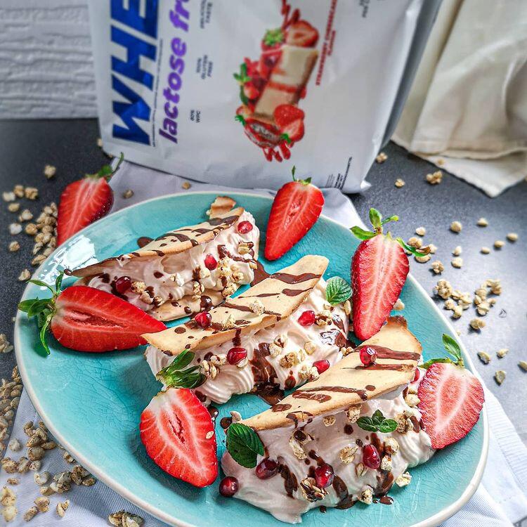 Odżywka białkowa WHEY LACTOSE FREE PROTEINE 700g Karmel 2/5