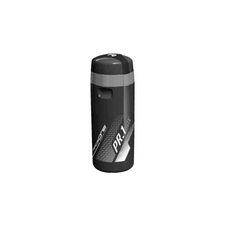 RACEONE PORTA ATTREZZI RACEONE BICI PR.1 600ML BLACK-SILVER